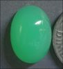 CHRYSOPRASE CABOCHON TOP QUALITY (AUSTRALIA) � 10 X 14 MM.